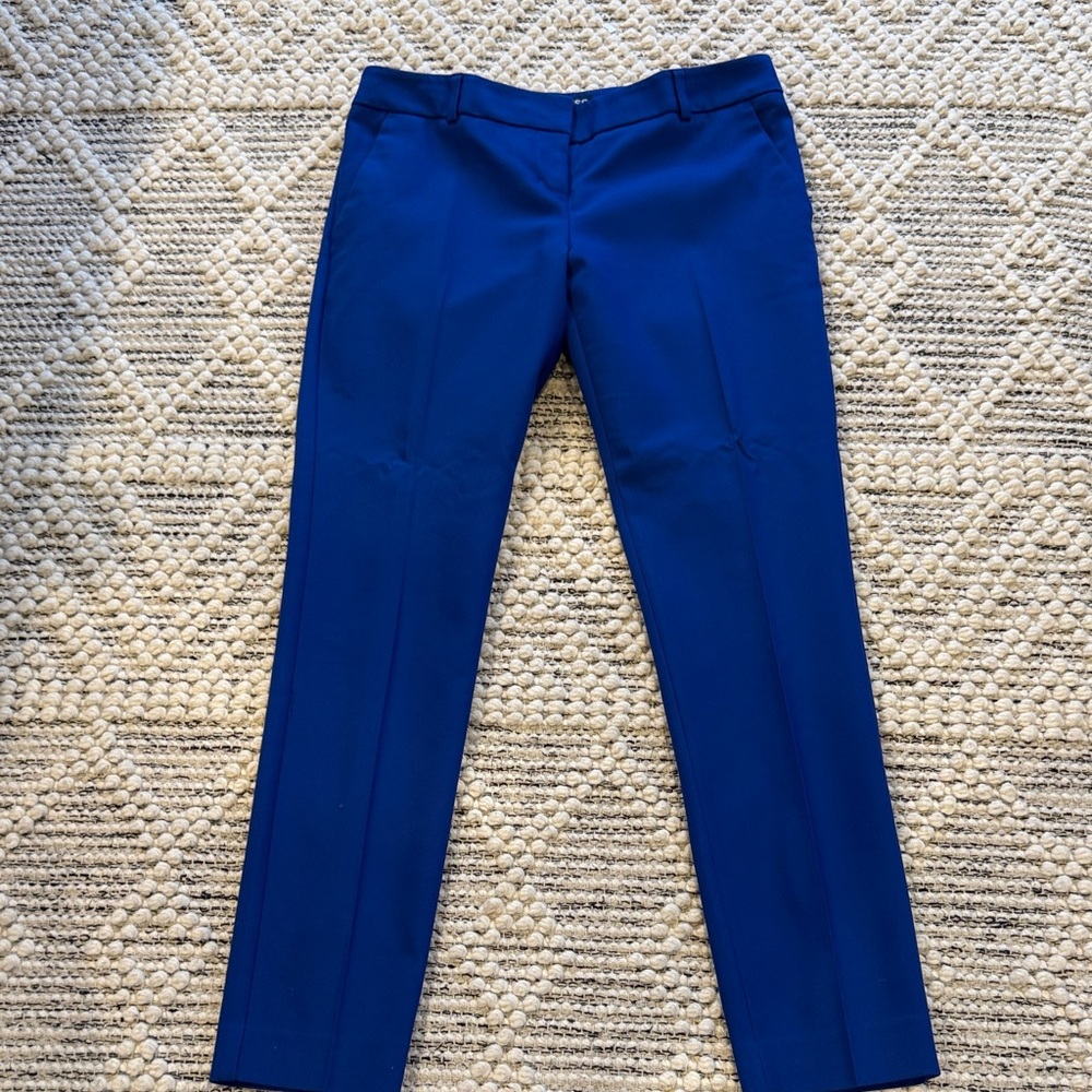 Express Royal Blue columnist ankle Pants with pockets